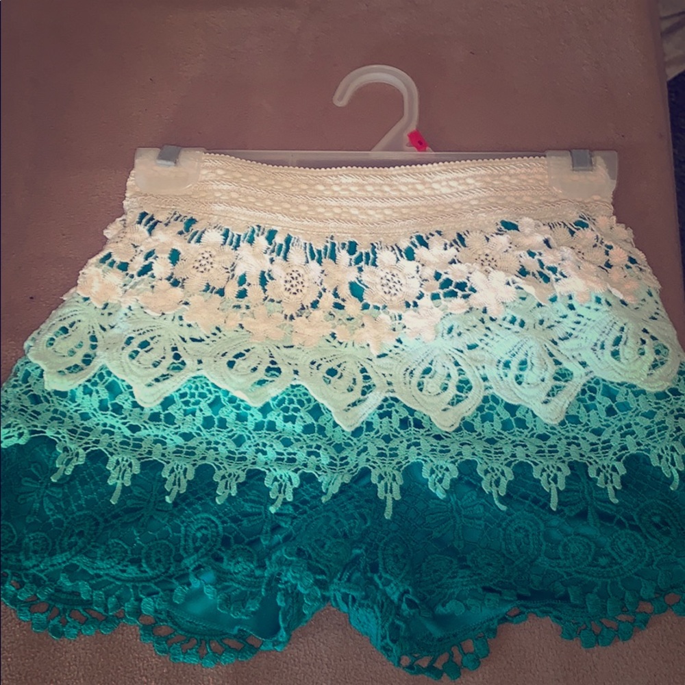 Lace shorts